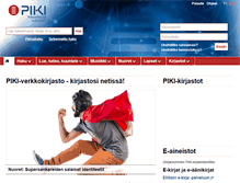 Tablet Screenshot of piki.verkkokirjasto.fi