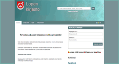Desktop Screenshot of loppi.verkkokirjasto.fi