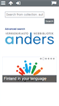 Mobile Screenshot of anders.verkkokirjasto.fi