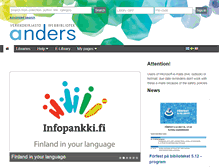 Tablet Screenshot of anders.verkkokirjasto.fi